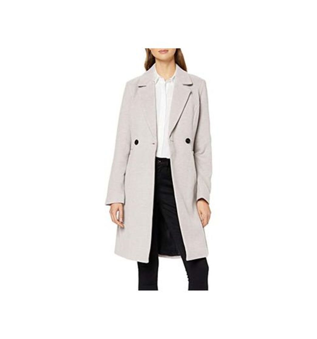 Moda Vero Moda Vmcalarambla 3/4 Jacket Noos Abrigo, Beige