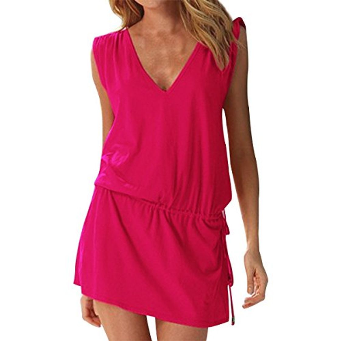 Product Landove Summer S vestido sin mangas de la playa casual para Mujeres