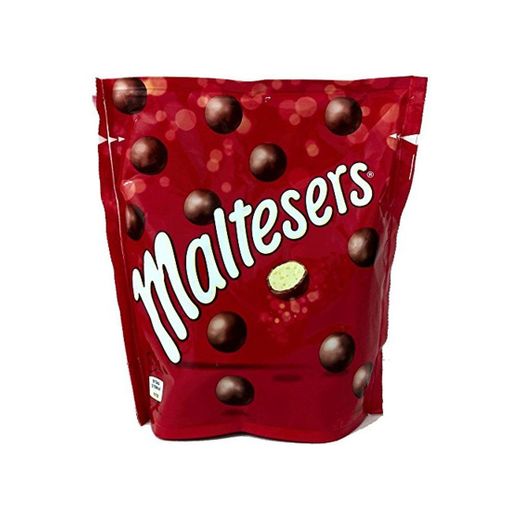 MALTESERS bolitas de chocolate rellenas de leche malteada bolsa 175 gr