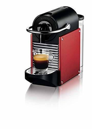 Nespresso De'Longhi Pixie EN125R - Cafetera monodosis de cápsulas Nespresso