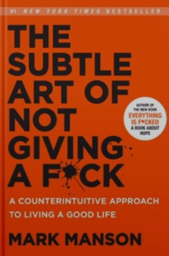 Libro The Subtle Art Of Not Giving A F#CK