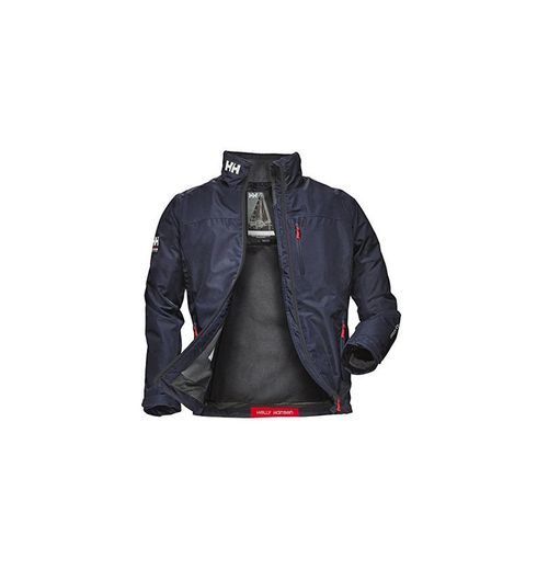 Helly Hansen Crew Midlayer Jacket, Chaqueta Impermeable para Hombre, Color Azul