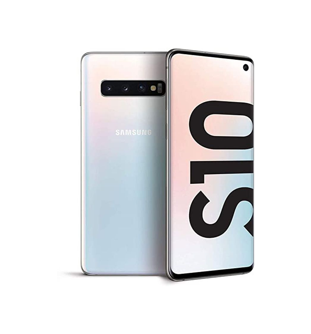 Social Samsung Galaxy S10 - Smartphone de 6.1",  Dual SIM, Blanco