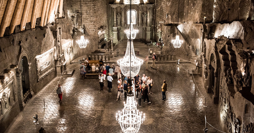 Minas de sal de Wieliczka