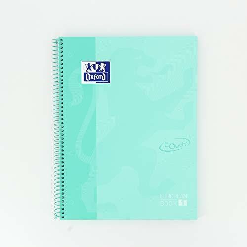 Oxford Cuaderno Microperforado Touch 80 hojas color Ice mint Pastel