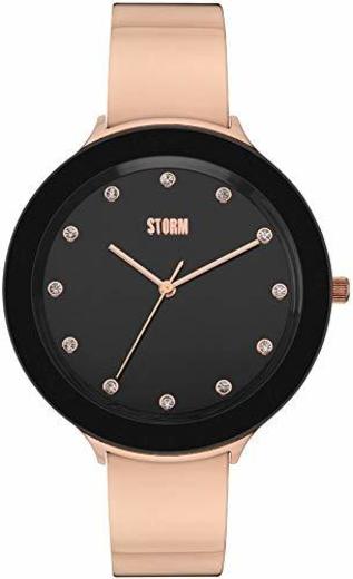 Storm London OSTELE RG-Black 47401/RG Reloj de Pulsera para Mujeres