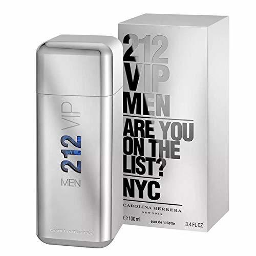 Social Carolina Herrera 212 Vip Men Agua de Tocador Vaporizador