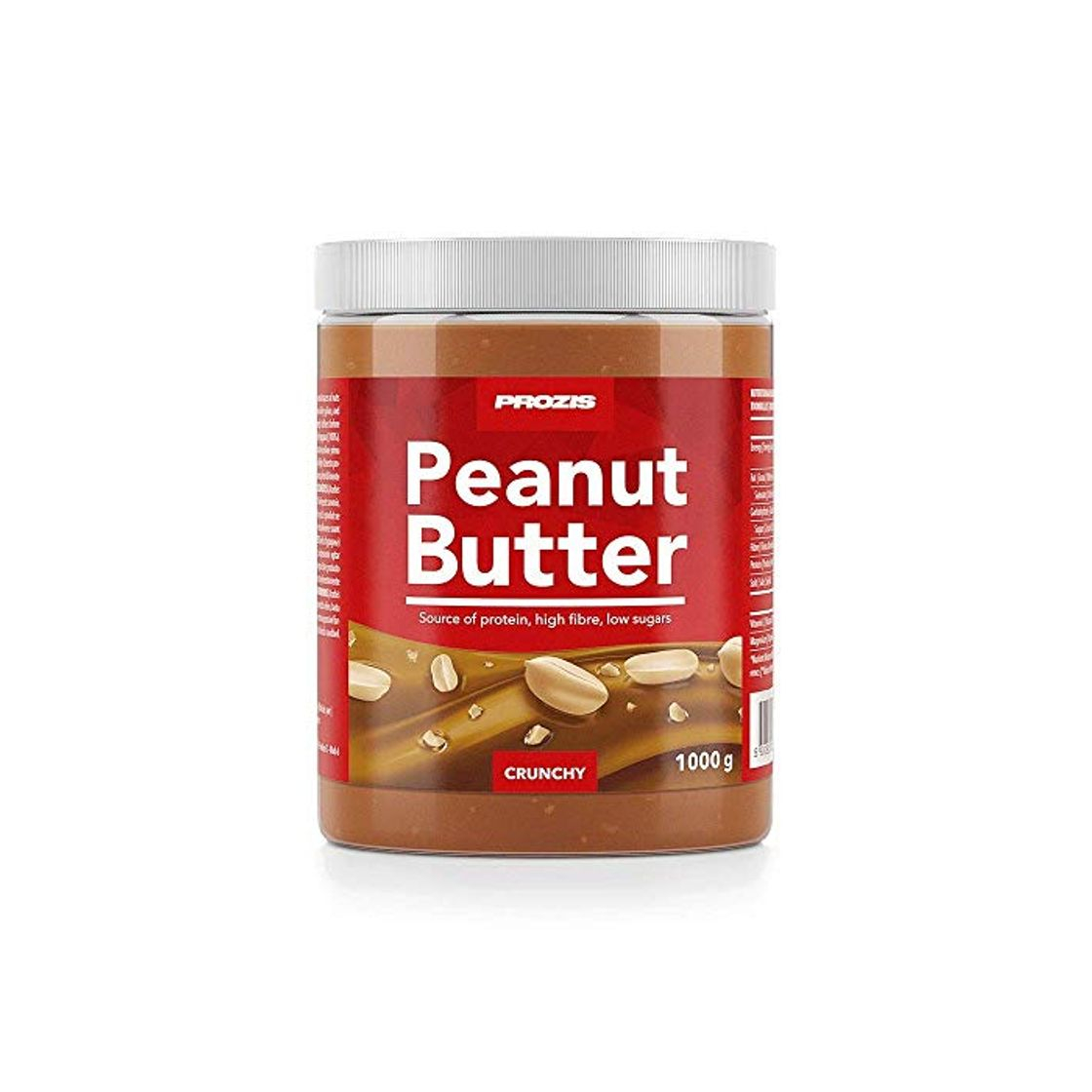 Producto Prozis Peanut Butter 1kg - Deliciosa y de Textura Crujiente - Fuente