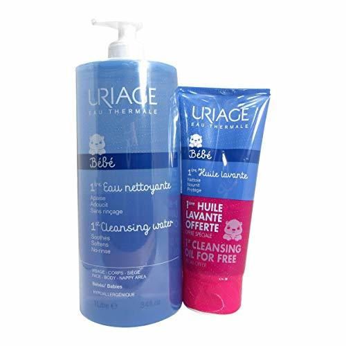 Uriage Baby Pack 1ere Eau No-rinse Cleansing Water 1000ml