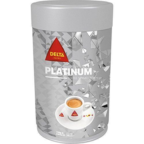 Delta Platinum - café molido en lata para filtro / prensa francesa