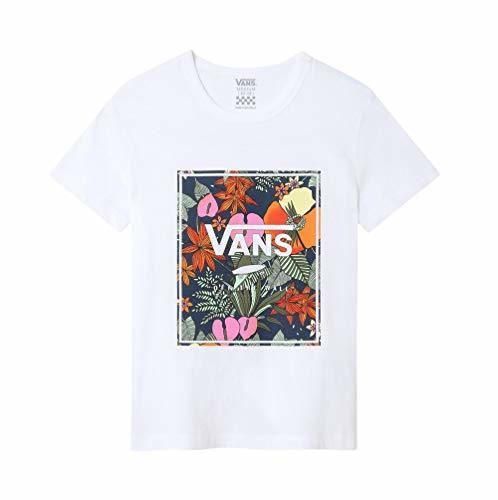 Vans VN0A4MZ9WHT Multi Tropic Camisetas Y Camisa DE Tirantes Girl White M