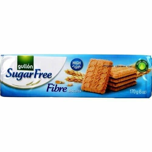 Gullon Galletas de fibra sin azúcar 170 g