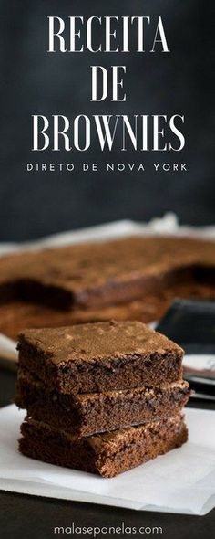 Moda Receita de Brownie pt3 :