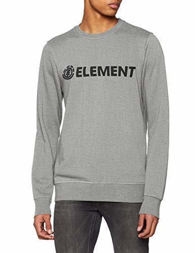 Social Element Blazin Crew Sudadera, Hombre, Gris