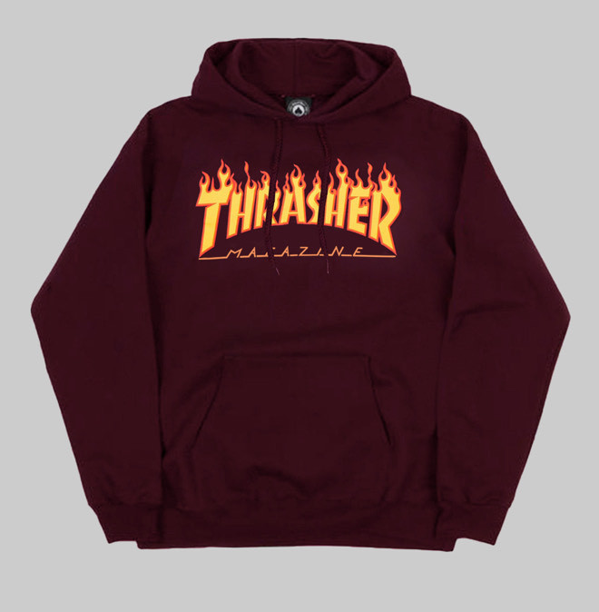 Moda Hoodie Thrasher Magazine