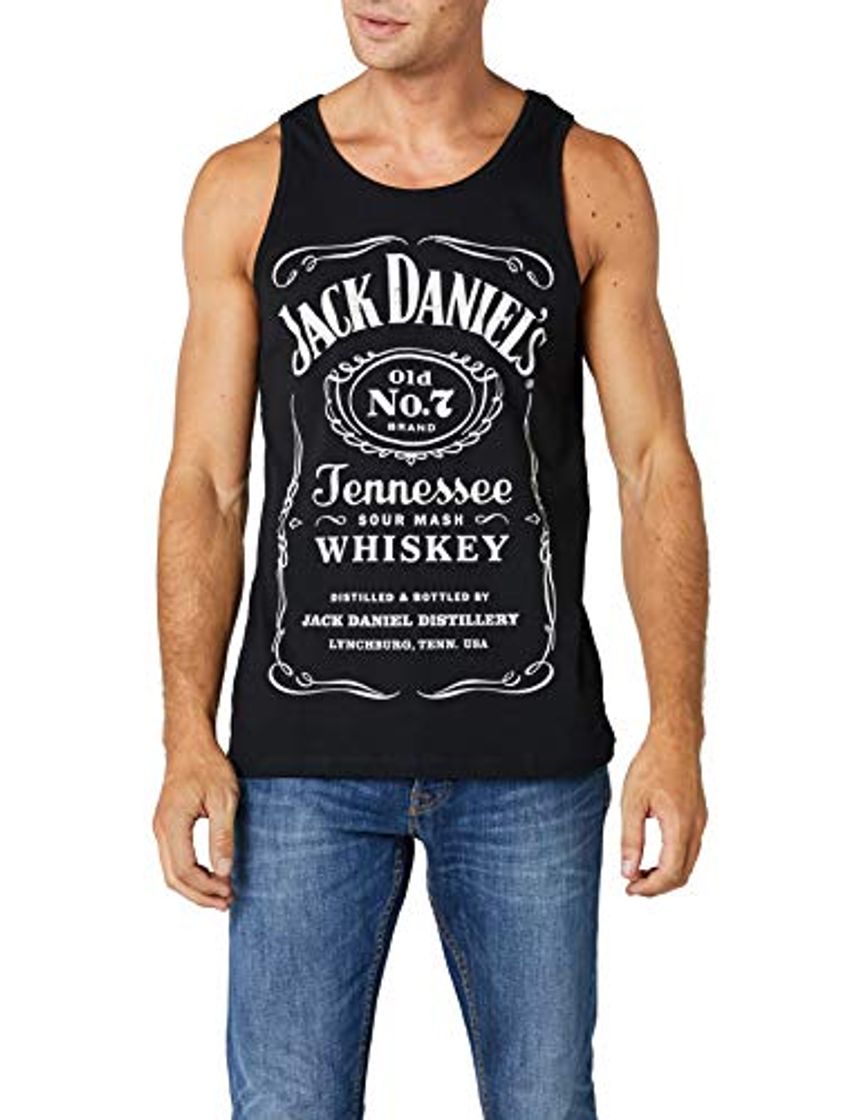 Social Jack Daniel Old No.7 Brand Logo Chaqueta, Negro