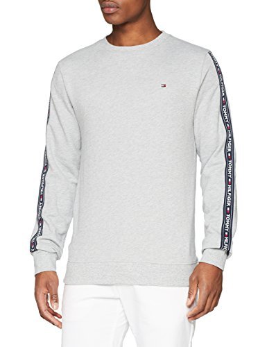 Social Tommy Hilfiger Track Top LS HWK Sudadera, Gris