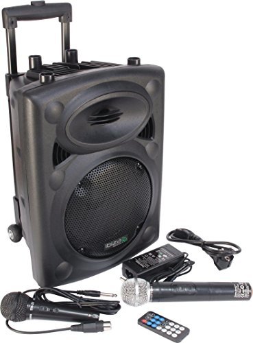 Ibiza Sound PORT8VHF-BT Sistema de sonido portátil y autónomo de 8"/20 cm