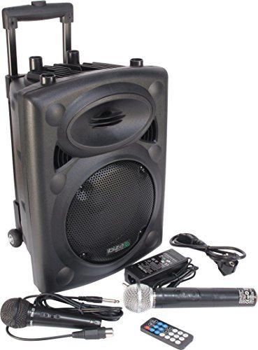 Ibiza Sound PORT8VHF-BT Sistema de sonido portátil y autónomo de 8"/20 cm