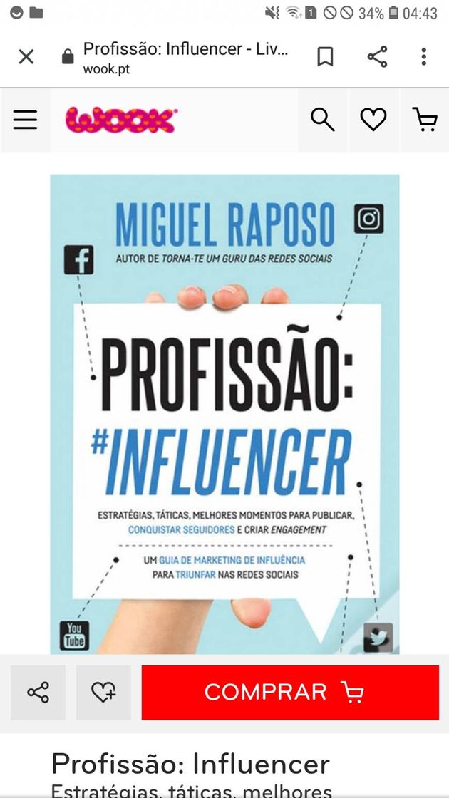 Libro Livro Profissão: influencer