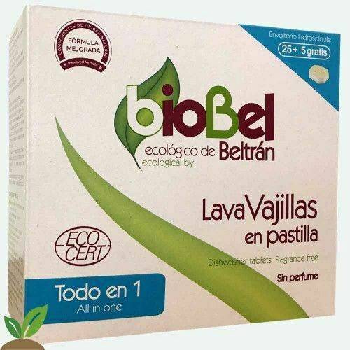 Product LAVAVAJILLAS EN PASTILLA ECOLOGICO BIOBEL 25+5 UD