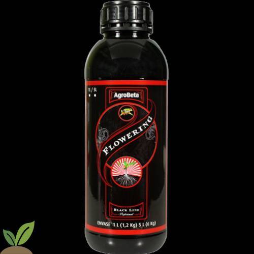 Product FERTILIZANTE ECOLOGICO FLOWERING BLACK LINE 1L.