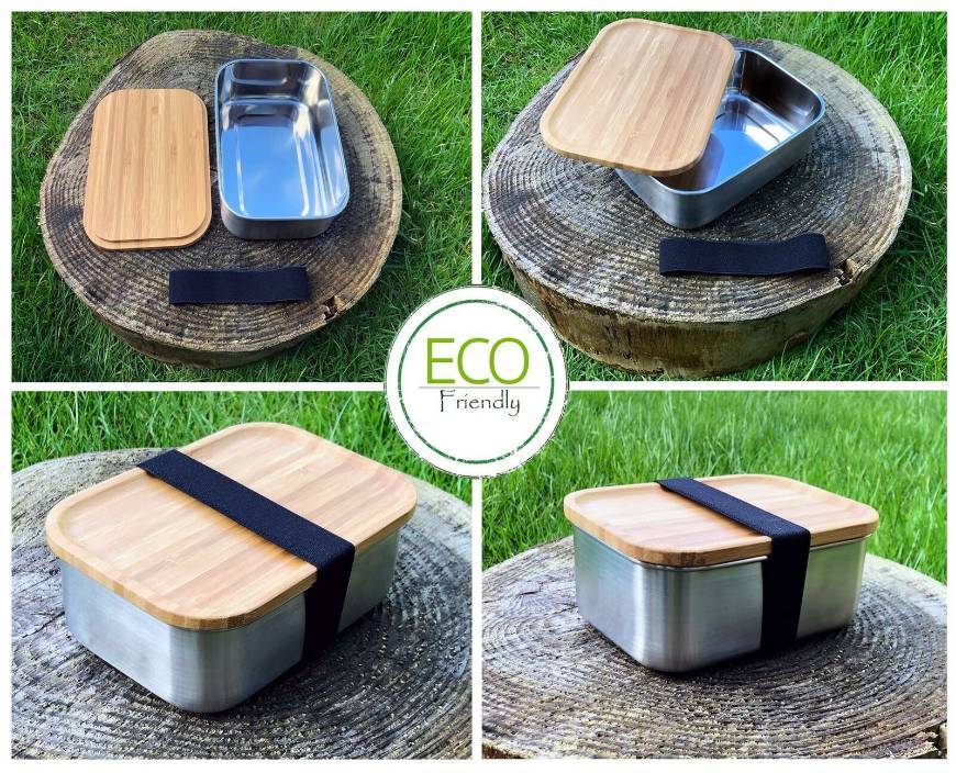 Producto Eco Friendly Acero Inoxidable Caja de almuerzo Supervivencia