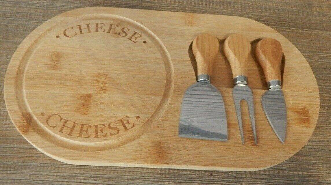 Products Conjunto de placa de Queso Madera Ecológico Cena Fiestas