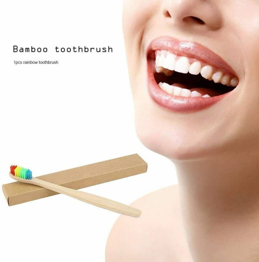 Products Eco Friendly Cepillo de Dientes Bambú Madera Natural biodegr