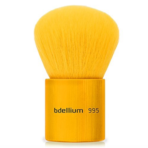 Place Herramientas bedelio Profesional Ecológico de cepillo del maquillaje amarillo Bambu Series con