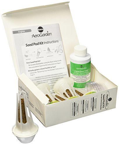 AeroGarden - Kit cápsulas semillas de hierbas aromaticas Gourmet