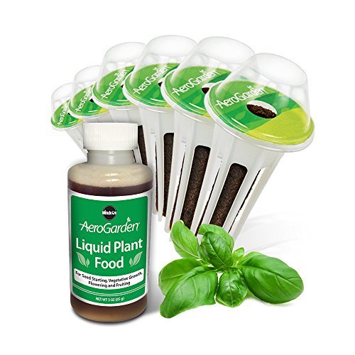 Lugares AeroGarden - Kit cápsulas semillas de albahaca pesto