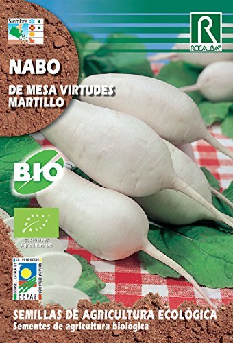 Place Semillas ECOLOGICAS Nabo de Mesa Virtudes Martillo 5 gr.