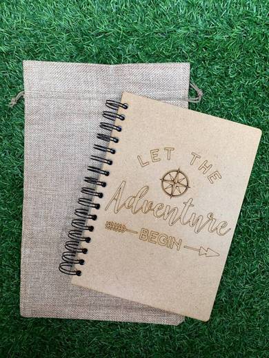 Cuaderno Let the adventure begin Notewood