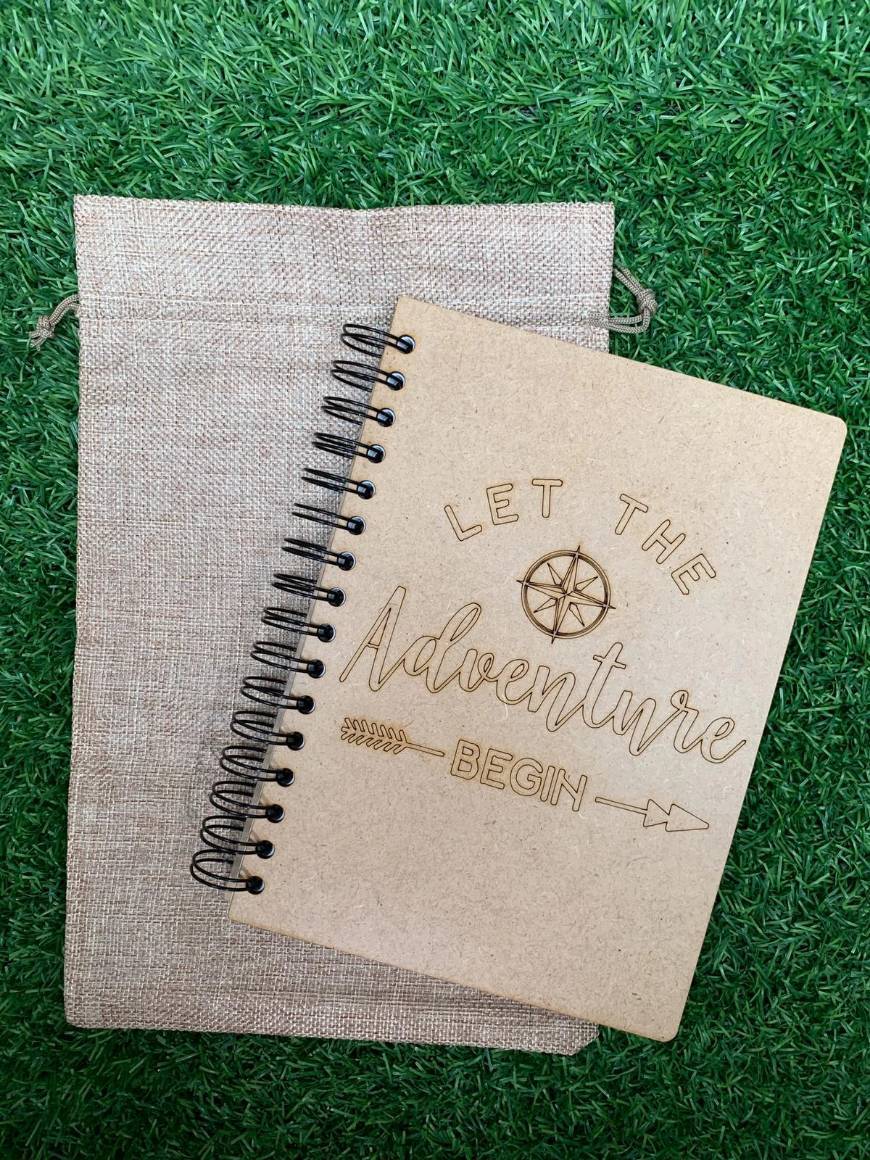 Productos Agenda Let The Adventure Begin Notewood