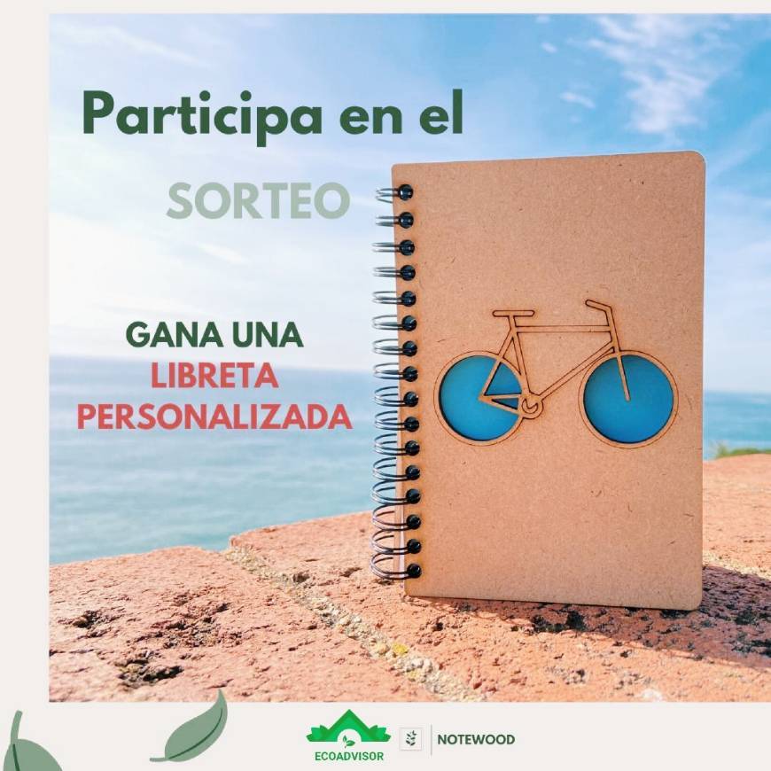 Moda Sorteo Libreta Notewood Personalizable! 📒😍💚