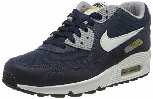 Social Nike Air MAX 90 GS 307793-417, Zapatillas Unisex niños, Blanco