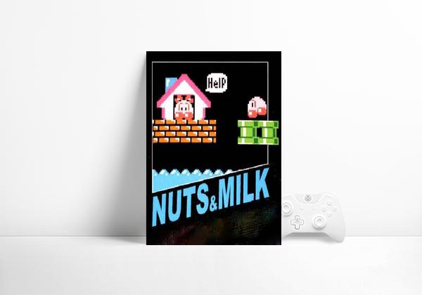 Videogame Nuts and milk
