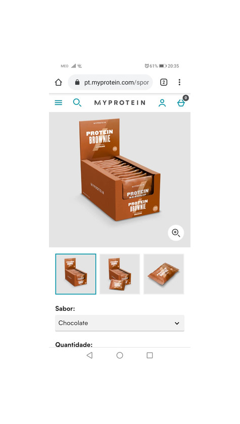 Productos MyProtein