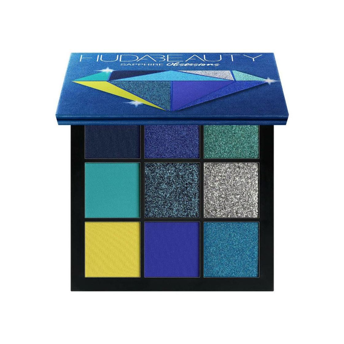 Product Huda Beauty Obsessions Eyeshadow Pallete Sapphire