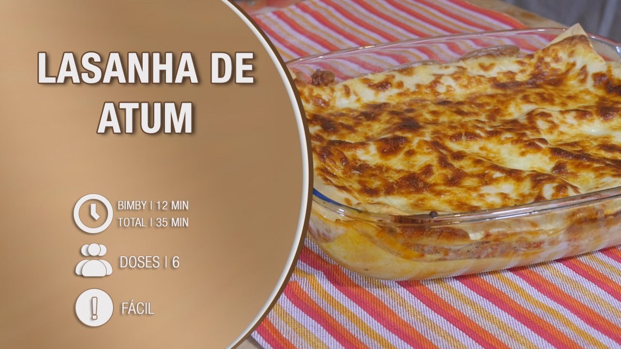 Serie Lasanha de atum bimby