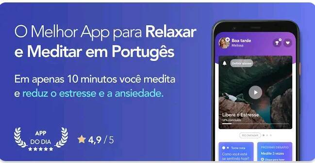 App Meditopia meditação e ansiedade