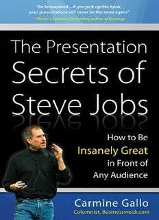 Book Presentation Secrets Of Steve Jobs Livro Em PDF Grátis!!!