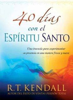 Book 40 días con el Espíritu Santo