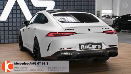 2020 Mercedes-AMG GT 63 S - YouTube