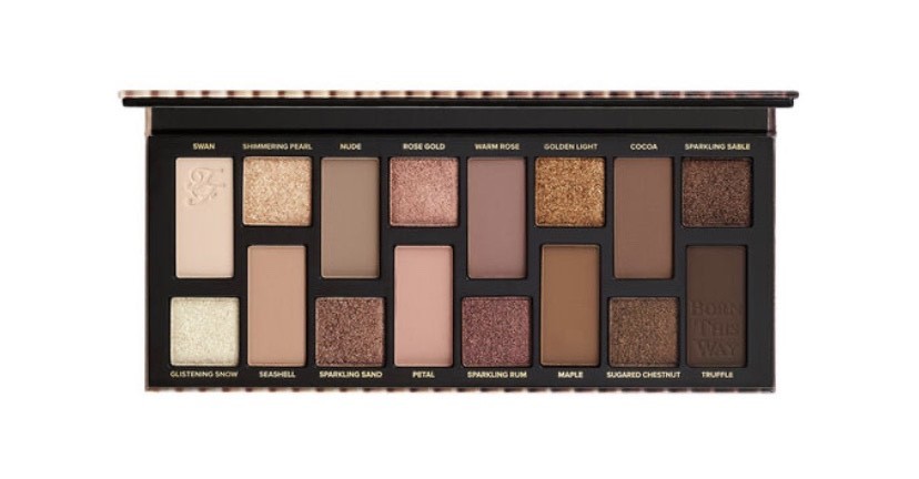 Fashion Too Faced
Born This Way The Natural Nudes
Paleta de sombras