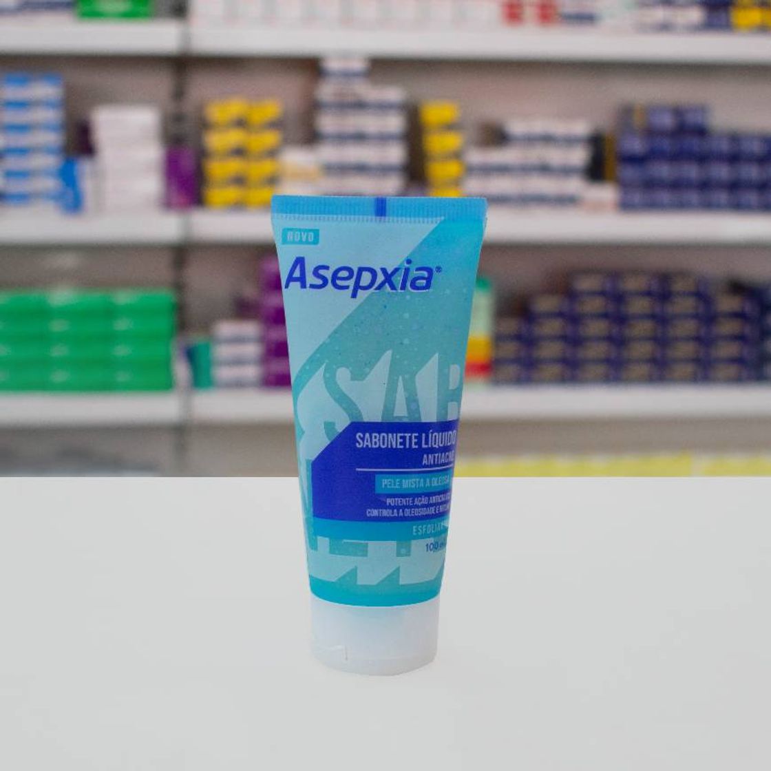 Moda Sabonete Líquido Asepxia Esfoliante 100ml | Droga Raia