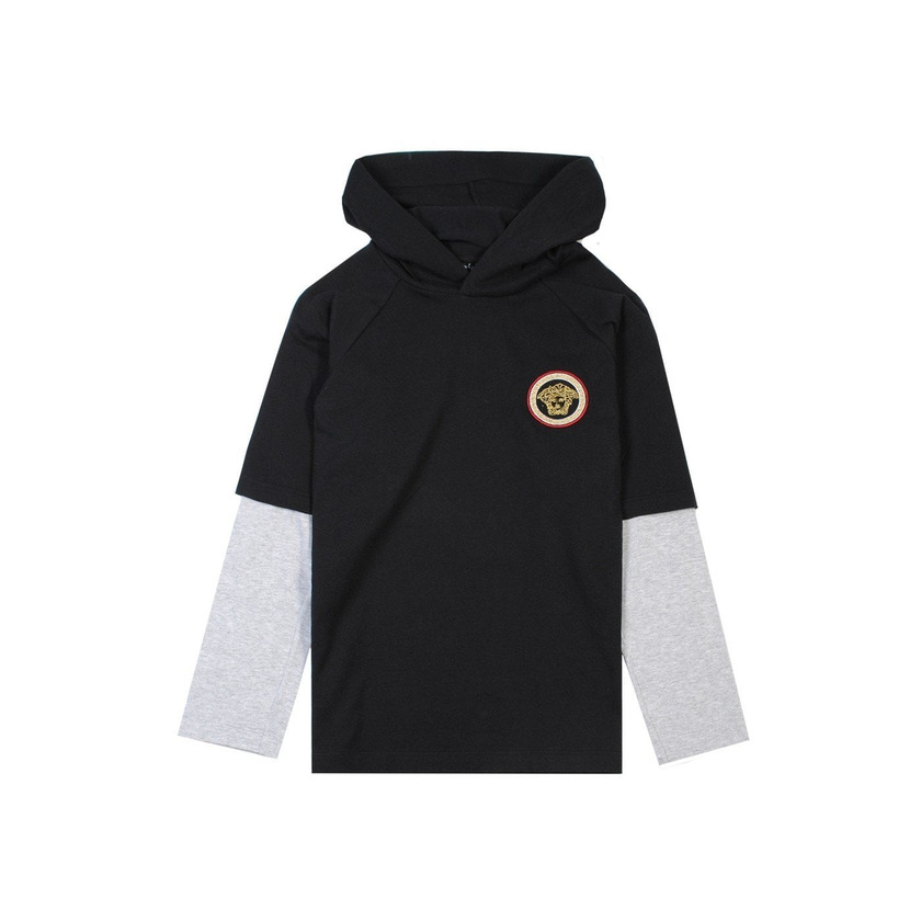 Moda Versace Hoody Medusa Joven Black 8 Years