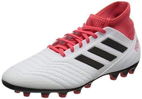 Adidas Predator 18.3 AG, Botas de fútbol para Hombre, Blanco