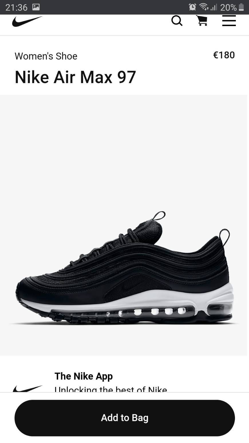 Moda Nike air max 97